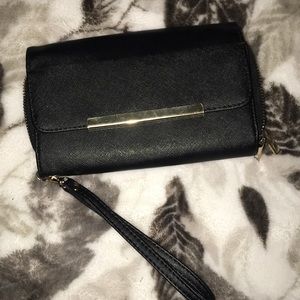 Black Clutch Wallet